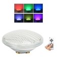 thumbnail image 4 of Underwater Lamp, Remote Control Swimming Pool Light Embedded Thickened Glass Brightness Adjustment  For Outdoor For Par56 Light Source 18W 1800LM, 4 of 8