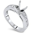 thumbnail image 1 of Bague de Fiançailles Cathédrale Taille Princesse 1/2ct, 1 of 3