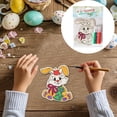 thumbnail image 3 of DIY Wooden Drawing Board Painting Coloring Craft Decoration, For Home Organization And Bathroom, 3 of 3