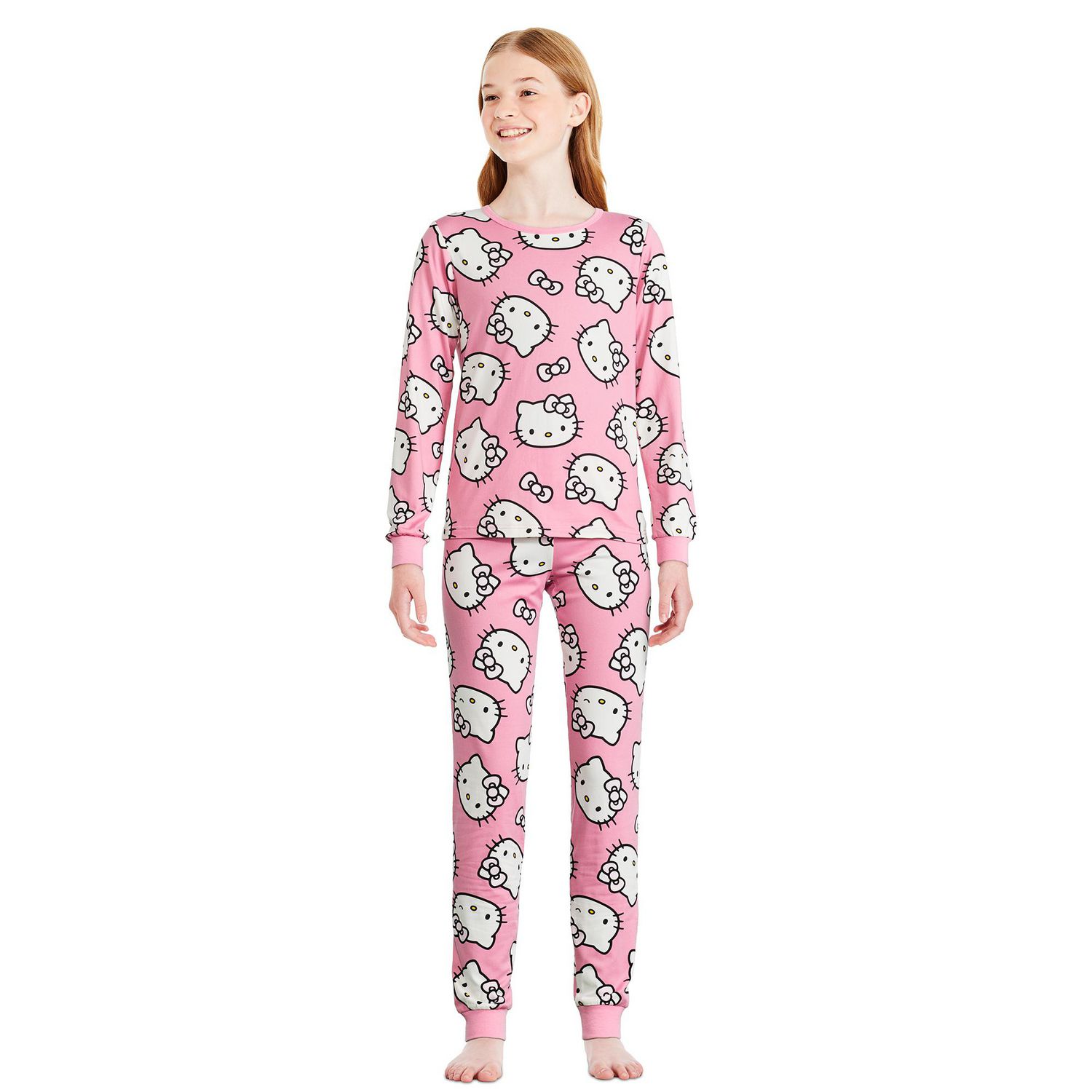 Hello Kitty Girls' Pajama 2-Piece Set
