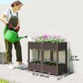 thumbnail image 3 of Outsunny Jardinière Surélevée avec Pattes, Bacs de Plantation Surélevés à Arrosage Automatique, 3 of 10
