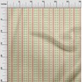 thumbnail image 2 of oneOone Cotton Poplin Fabric Leaves & Swirl Block Printed Craft Fabric BTY 42 Inch Wide, 2 of 4