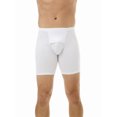 thumbnail image 1 of Underworks Men's Cotton Spandex Long Boxer Underwear, 1 of 5