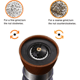 thumbnail image 3 of Fillable Grinder Black Pepper Grinder, Long Lasting Fresh Keeping Spice Grinder, High Glass Blender, 3 of 5