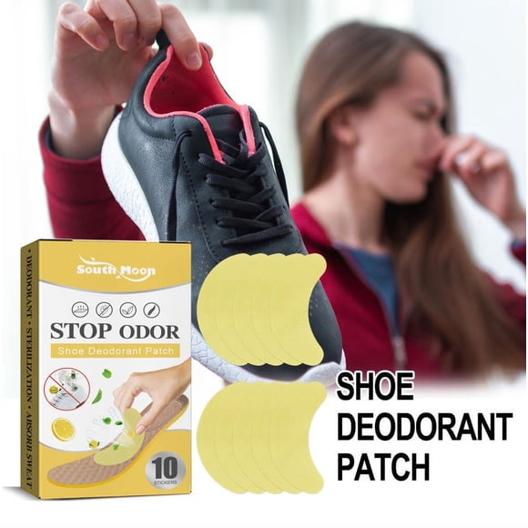 Chmadoxn Shoe Odor Patches Odor Eaters For Shoes Smell Remover For Feet And Shoes Shoe Freshener For Men And Women 10 In Box Plastic bamboo sticks