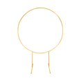 thumbnail image 4 of GUOOL Wedding Arch Frame Heavy Duty Round Wedding Circle Backdrop Stand Frame Thickend Aureate 1m 6, 4 of 9