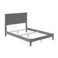 thumbnail image 3 of Nantucket Full Solid Wood Foundation Bed in Grey, 3 of 8
