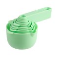 thumbnail image 1 of Way-to-Celebrate 10PC Measuring Cups and Spoon Set - Green, 1 of 11