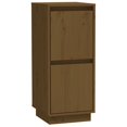 thumbnail image 2 of vidaXL Buffets 2 pcs Brun Miel 31.5x34x75 cm Pin Massif, 2 of 5