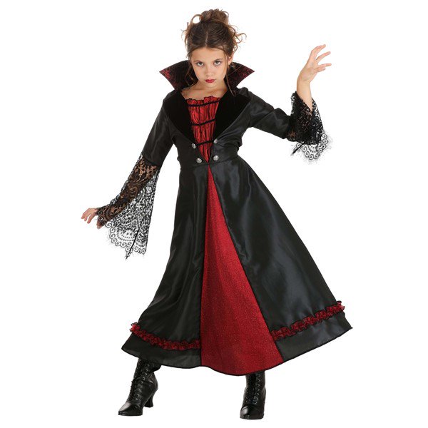 Victorian Vampiress Girl's Costume