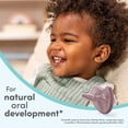 thumbnail image 2 of NUK Comfy Neutrals Orthodontic Pacifiers, 0-6 Months, 5 Pack, 2 of 13