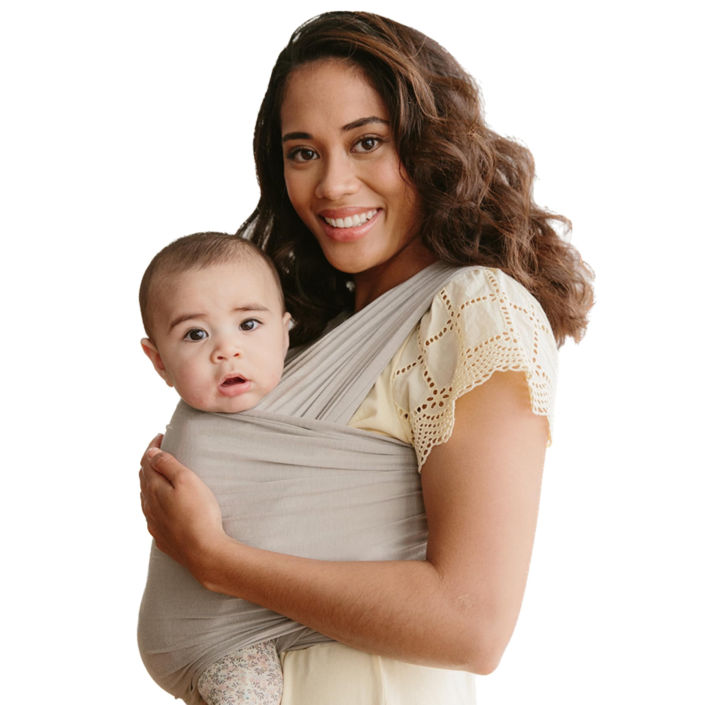 Solly Baby Wrap Carrier - Lightweight Baby Carrier - Newborn Baby Essentials - for Newborn Infants and Baby 8-25 Lbs. Spelt