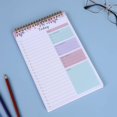 thumbnail image 1 of EGNMCR Rentrée Scolaire, Cadeau pour Enfants Plan Hebdomadaire B5 Cahier à Spirale Relevable Carnet d'Horaire Couleur Cahier Portable Carnet de Plan, 1 of 3