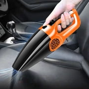 RRJ Wet Dry Vacuum Cleaner, 120W High Power 3000Pa Strong Suction Car Vacuum Cleaner, Portable 12V Auto Vacuum for Car Home Office Garage Interior Detailing