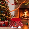 thumbnail image 5 of Christmas Tree Collar Holiday Decor Artificial Christmas Tree Collar for Home Apartment Living Room Study Family B, 5 of 5