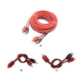 thumbnail image 3 of Portable Car Audio Cable Vehicle Speaker Subwoofer Cord Automotive Sound Equipment Repair Upgrade Accessories 5m, 3 of 6