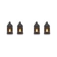 thumbnail image 1 of Ruiboury 2pcs/set Set Mood Flickering Candlelight Of Black Lanterns Size Innovative black-2PCS 2Set, 1 of 6
