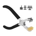 thumbnail image 2 of KLKCMS Leather Hole Punch Tool Easy to Use Hand Pliers for Belts Straps Watch Bands A, 2 of 9