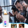 thumbnail image 3 of Butane Lighter Refill 7.7 × 4.2 × 1.35Cm Refillable Butane Lighters with Adjustable Output Control for Outdoor Use Men’S Gifts, 3 of 6