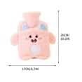 thumbnail image 2 of LSLJS Plush Hot Water Bag Explosion Proof Water Injection Bag Portable and Cute Hand Warming Treasure, Home Accessories, 2 of 2