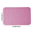 thumbnail image 3 of Non-Slip Bathroom Mat, Suction Cup Floor Mat, Waterproof Textured Surface, for Wet Rooms, Kitchen Entryway, Anti-Fall Safety Mat, Heavy-Duty Rubber Material, Easy Clean Design, Home JACSZPA, 3 of 7