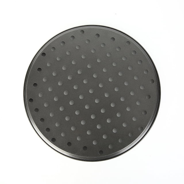 Baohd Round Mesh Tray Bakeware Set Baking Pan Kitchen Utensils Oven Frying Mold 32CM