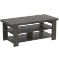 thumbnail image 1 of Safdie & Co. Table De Salon 41.25L Gris Foncé 3 Étagères, 1 of 4