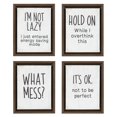 thumbnail image 2 of hometrends "It’s OK" Framed Art, 2 of 5