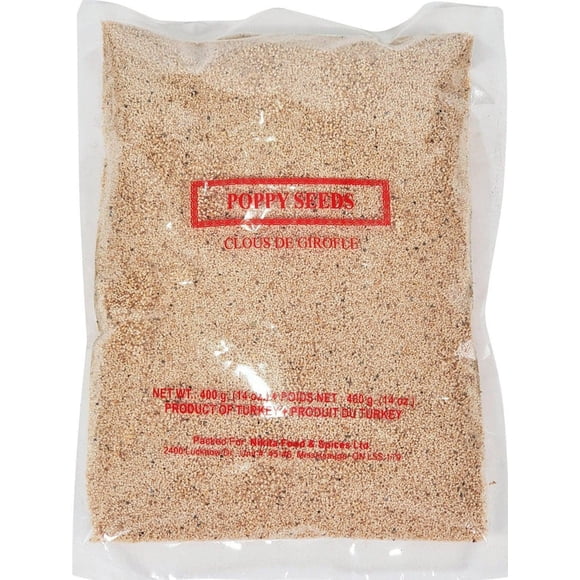 Nikita - Poppy Seeds - Nikita - White 400 g (Pack of 20)
