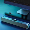 thumbnail image 1 of PEONAVET Bluetooth Audio Bluetooth Audio Laptop Mini Mini Speaker Strip Multimedia Bluetooth Subwoofer with MIC Function, 1 of 9