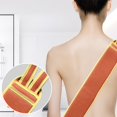 thumbnail image 4 of Birdeem Exfoliating Back Scrubber with Handles, 23 Inch Double-Sided Back Exfoliator Body Scrub Towel, Exfoliating Washcloth Bath Tool for Use in Shower, Back Washer To Deep Clean Your Skin- Red, 4 of 8