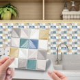 thumbnail image 1 of Lucoss 10 Pcs Self-adhesive Tile transfer for Home Decor, Peel and stick Tile Decal, Water-proof Backsplash Wall Tile Sticker for Kitchen Bathroom, 6x6inch, 1 of 9