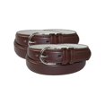 thumbnail image 1 of CTM® Ceinture Habillée en Cuir 1 1/8 Pouce (Lot de 2) (pour Femmes), 1 of 2