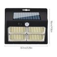 thumbnail image 3 of Solar Outdoor Lights With Motion Sensor 3 Lighting Modes Wall Mount Security Light For Fence Yard Garden Patio Front Door 13.7 cm x 11.6 cm, 3 of 9