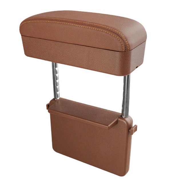 Yeacher Support d'Accoudoir de Voiture Hauteur Réglable Appui-Coude Coussin Repose-Bras Boîte de Repos Pad Console Centrale