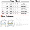 thumbnail image 3 of DecSea Women's Front Buckle Solid Color No Steel Ring Bra Daily Bra, 3 of 5