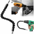 thumbnail image 4 of Binwennn Tile Corner Trim Flexible Drill Bit Extension 11.8 Inch Flexible Shaft Extension Bits Drill Flexible Extensions For Drills Flexible Drill Extension Bendable Screwdriver Drill Attachment (1pc), 4 of 6