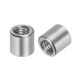 thumbnail image 1 of Uxcell 10Pack Round Connector Nuts, M5x8x8mm Coupling Nut Sleeve Rod Bar Stud Nut, 1 of 6