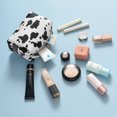 thumbnail image 4 of Ruiboury Cosmetic Bag Milk Grain Waterproof Multifunctional Simple Style Makeup Bags Convenient Containers Girls Travel Star bag, 4 of 6