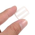 thumbnail image 4 of Unique Bargains White Tri-Glide Slide Buckles Webbing Strap Fastener (100 Pack), 4 of 5