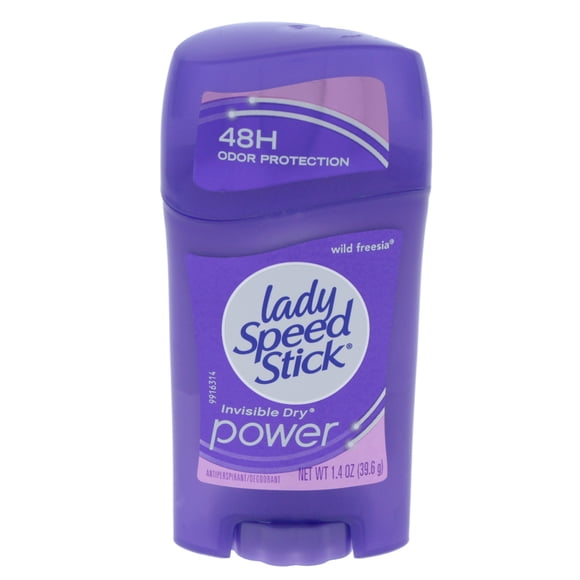 Déodorant Invisible Lady Speed Stick Dry Freesia Sauvage par Mennen pour Femmes - Bâton de Déodorant 1,4 oz