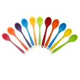 thumbnail image 3 of GROWTH TANK Dinner Table Soup Spoon Silicone Tablespoon Long Handle Ladle 20.5x4.5cm Red Red01, 3 of 9