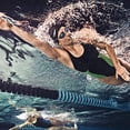 thumbnail image 2 of Speedo Unisex Adult Silicone Long Hair Swim Cap - Black, One Size, 2 of 12