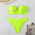thumbnail image 4 of LSLJS Women's Sexy Bikini Top Split Swimsuit Bikini, 4 of 7