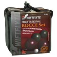 thumbnail image 2 of Swiftflyte Ensemble Professionnel de Boules - Boules de 113 mm : 4-Rouge, 4-Vert, 1 – Valet de Pointage 50 mm / Palino, 2 of 8