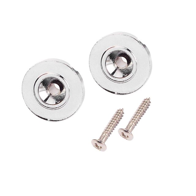 2 Pièces Guitare String Arbre Retenue Boucle Guitare Basse Pièces Accessoire de Guitare avec Vis