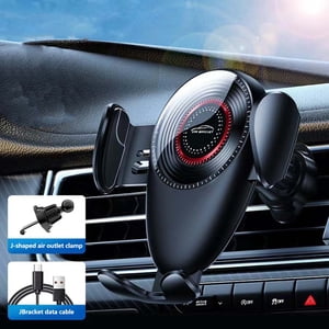 TopLLC Car Phone Holder Mount Gravity Vent Phone Mount For Car With Extention&Short Vent Clip Never Blocking Cell Phone Holder Mount For Car Vent