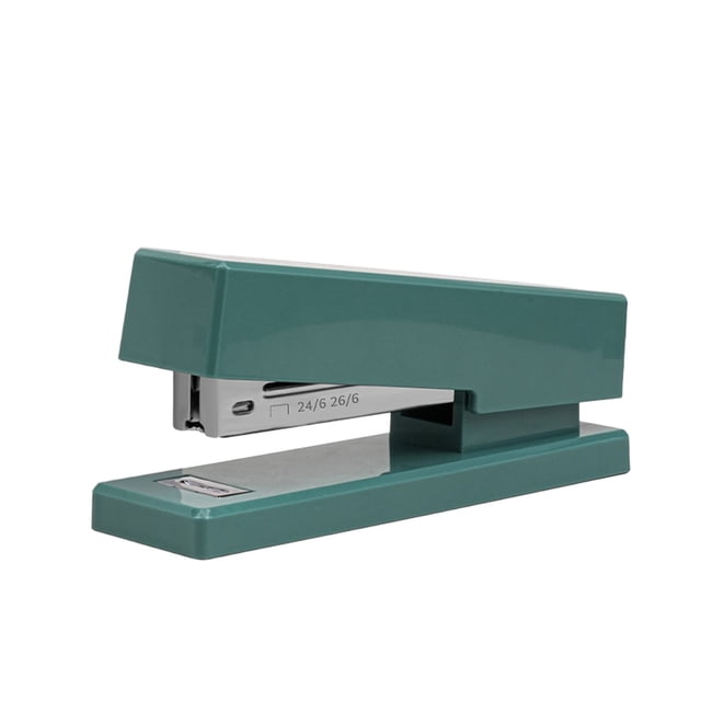 Btomtd Student Effortless Stapler Large Standard Handheld Small Multi Functional Stapler, Green