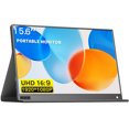 thumbnail image 1 of 15.6-Inch Portable IPS Monitor - 1080P HD Display with Mini HD Connection for Gaming Consoles - 60Hz Refresh Rate, 1000:1 Contrast, Dual Speakers, and Removable Stand for Enhanced Gaming Experience, 1 of 7