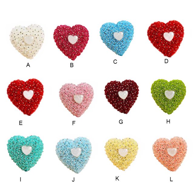 Wall Pendent Door Hanger Multipurpose Fine Workmanship Wedding Ornament Compact Size Household Decorations Sweet Gift Home Decor Bright Red